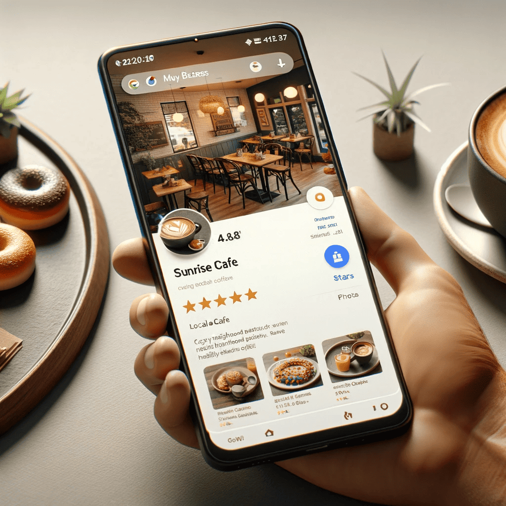 Google Business Profile For A Cafe